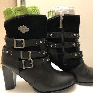 Harley Davidson Abbey Biker Boots